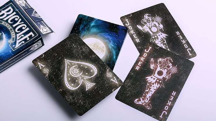 Bicycle Starlight Lunar Special Limited Print Run by Collectable Playing Cards - Carti De Joc Premium