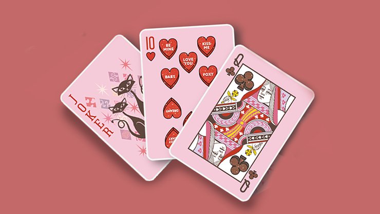 Bicycle Vintage Valentine by Collectable Playing Cards - Carti De Joc Premium