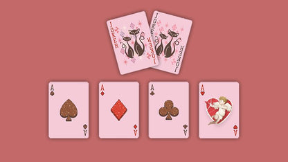 Bicycle Vintage Valentine by Collectable Playing Cards - Carti De Joc Premium