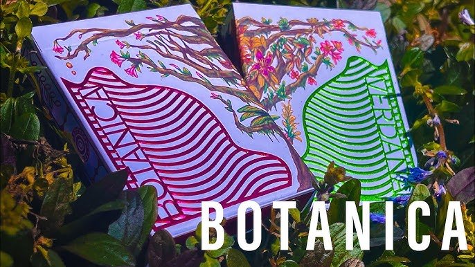 Botanica & Verdana SET 2 pack by Curio Playing Cards - Carti De Joc Premium