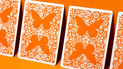 Butterfly Worker Marked Orange by Ondrej Psenicka - Carti De Joc Premium