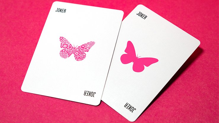 Butterfly Worker Marked Pink by Ondrej Psenicka - Carti De Joc Premium
