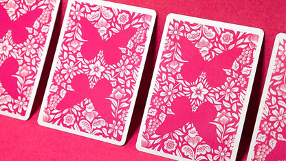 Butterfly Worker Marked Pink by Ondrej Psenicka - Carti De Joc Premium