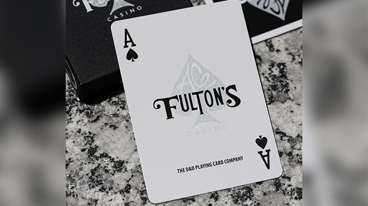 Carti de joc Ace Fulton's Casino Midnight Fuel Vintage Back by Dan & Dave - Carti De Joc Premium