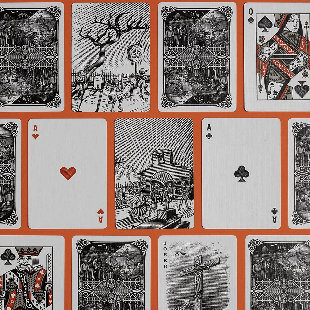 Carti de joc Ace Fulton's Day Of The Dead by Fulton's Playing Cards - Carti De Joc Premium