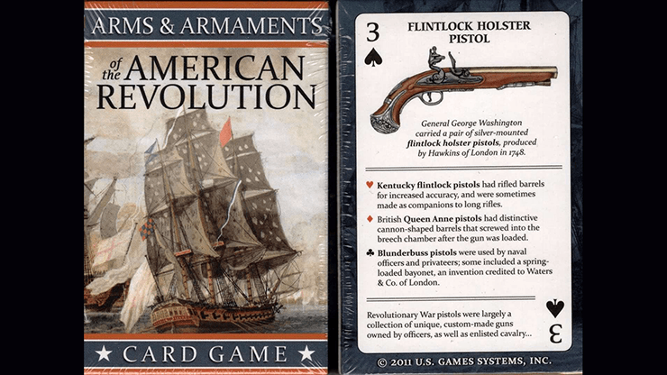 Carti de joc American Revolution - Arms and Armaments by U.S. Games System - Carti De Joc Premium