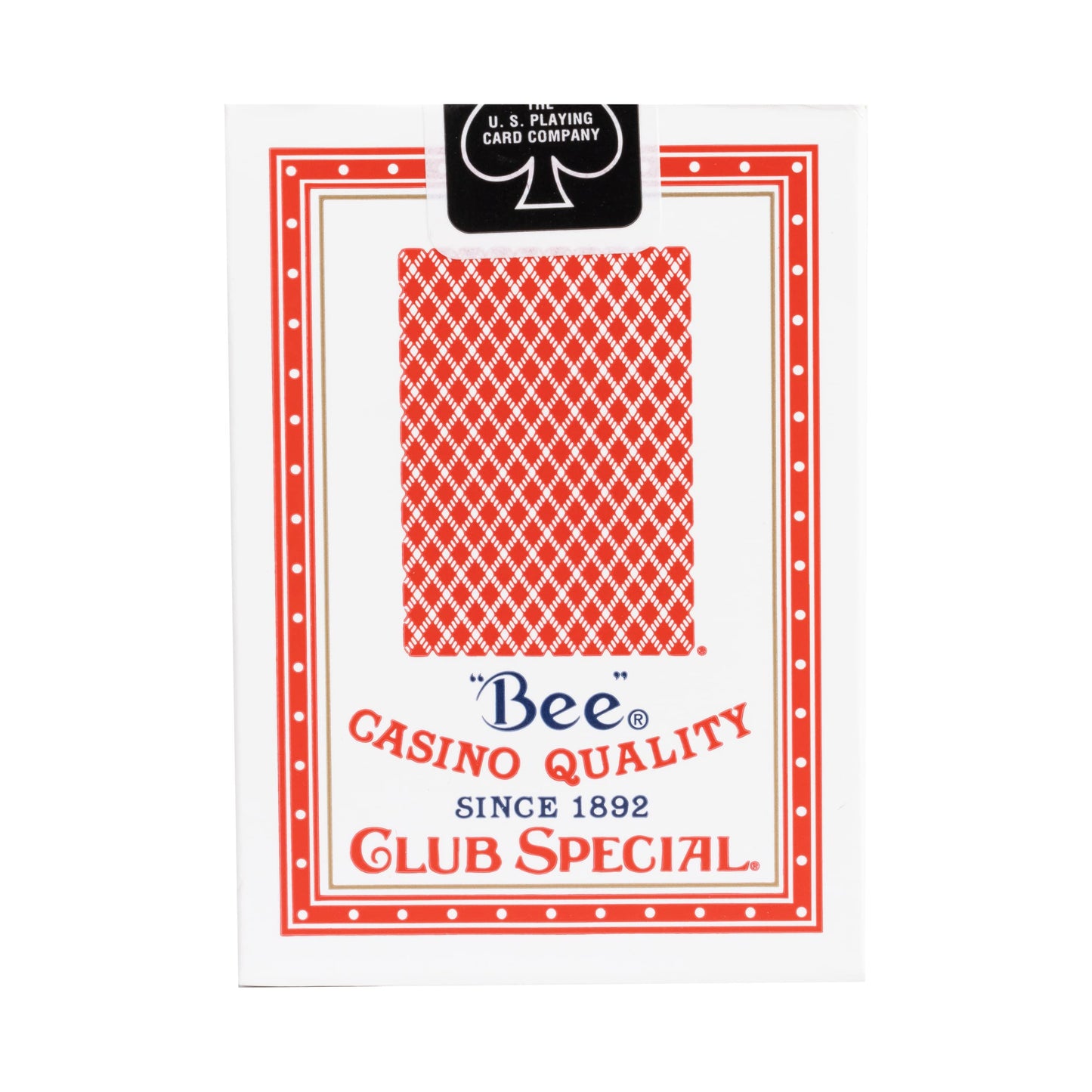 Carti de joc Bee Poker Size Red by USPCC - Carti De Joc Premium