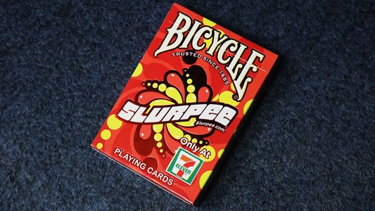 Carti de joc Bicycle 7-Eleven Slurpee 2020 (Red) by 7-Eleven - Carti De Joc Premium