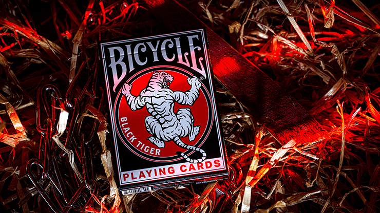 Carti de joc Bicycle Black Tiger v3 Revival Edition by Ellusionist - Carti De Joc Premium