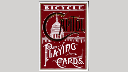 Carti de joc Bicycle Capitol Red by USPCC - Carti De Joc Premium