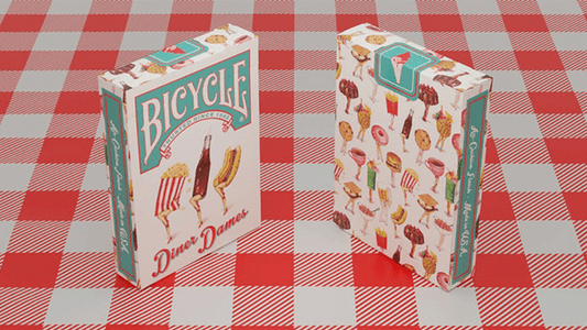 Carti de joc Bicycle Diner Dames by The Futurist Co - Carti De Joc Premium