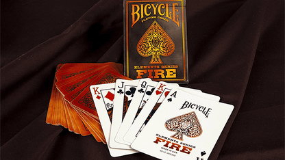 Carti de joc Bicycle Fire by USPCC - Carti De Joc Premium