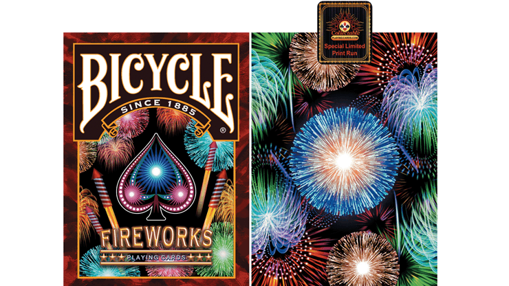 Carti de joc Bicycle Fireworks by Collectable Playing Cards - Carti De Joc Premium