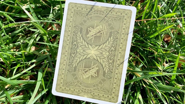 Carti de joc Bicycle Grasshopper Olive GILDED by PlayingCardDecks - Carti De Joc Premium