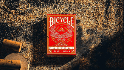 Carti de joc Bicycle Masters Legacy Ed Red by Ellusionist - Carti De Joc Premium