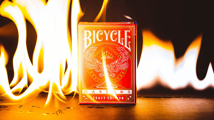 Carti de joc Bicycle Masters Legacy Ed Red by Ellusionist - Carti De Joc Premium