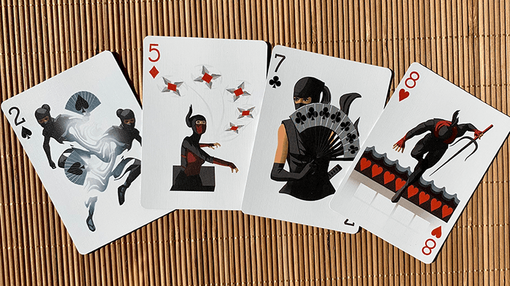 Carti de joc Bicycle Ninja by PlayingCardDecks - Carti De Joc Premium