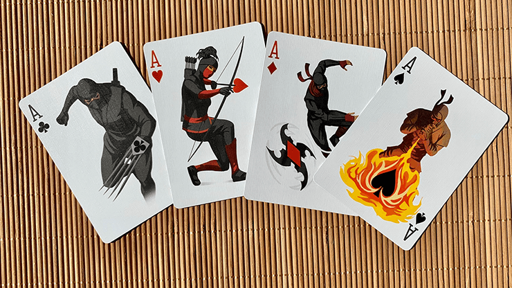 Carti de joc Bicycle Ninja by PlayingCardDecks - Carti De Joc Premium