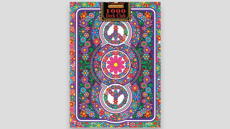 Carti de joc Bicycle Peace & Love by Collectable Playing Cards - Carti De Joc Premium