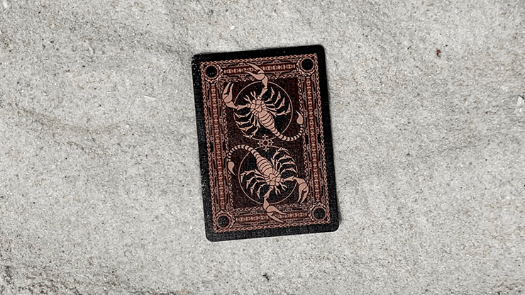 Carti de joc Bicycle Scorpions Brown by PlayingCardDecks - Carti De Joc Premium