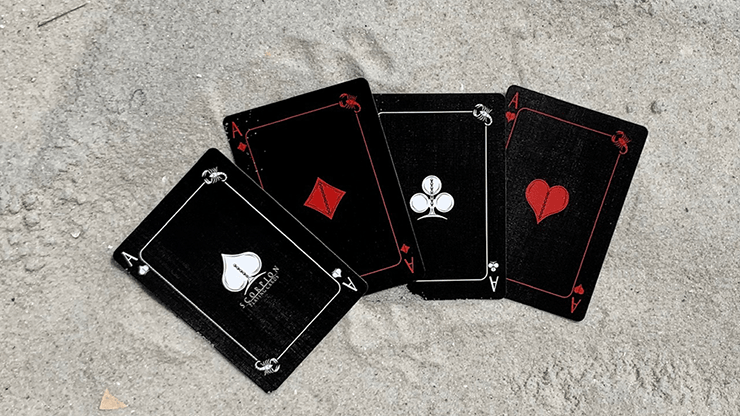 Carti de joc Bicycle Scorpions Red by PlayingCardDecks - Carti De Joc Premium