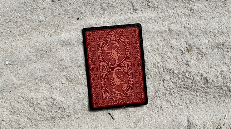 Carti de joc Bicycle Scorpions Red by PlayingCardDecks - Carti De Joc Premium
