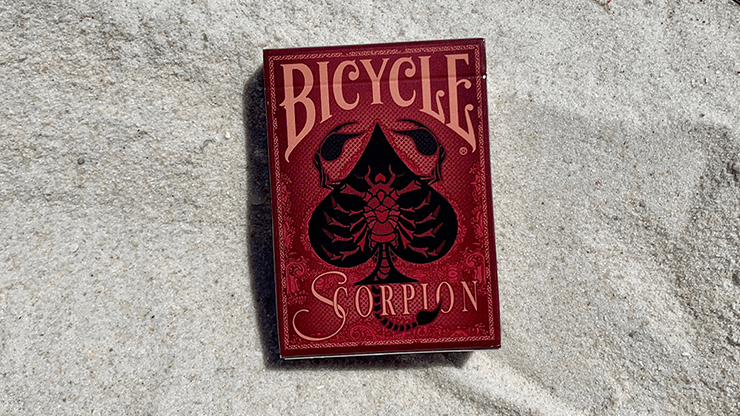 Carti de joc Bicycle Scorpions Red by PlayingCardDecks - Carti De Joc Premium