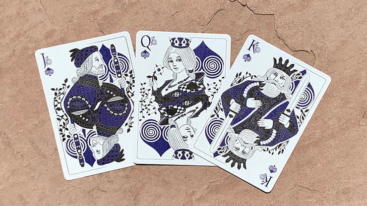 Carti de joc Bicycle Snail Blue by PlayingcardDecks - Carti De Joc Premium