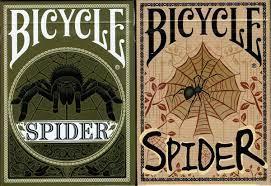 Carti de joc Bicycle Spider Green & Spider Tan SET 2 pachete by PlayingCardDecks - Carti De Joc Premium