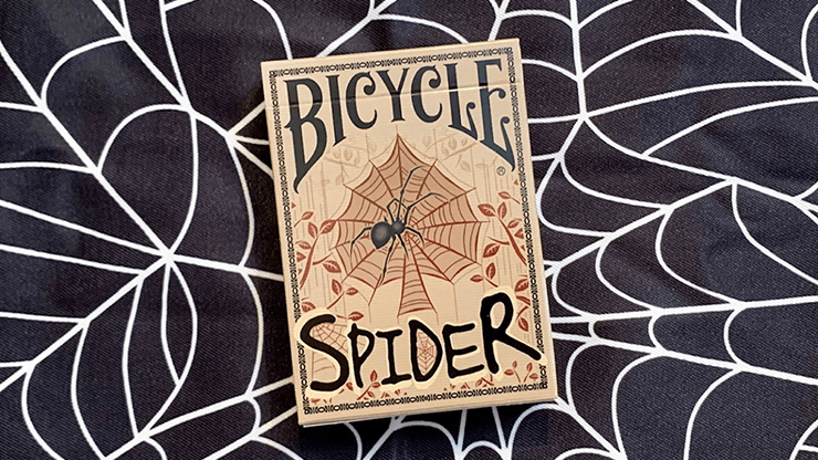 Carti de joc Bicycle Spider Tan by PlayingCardDecks - Carti De Joc Premium