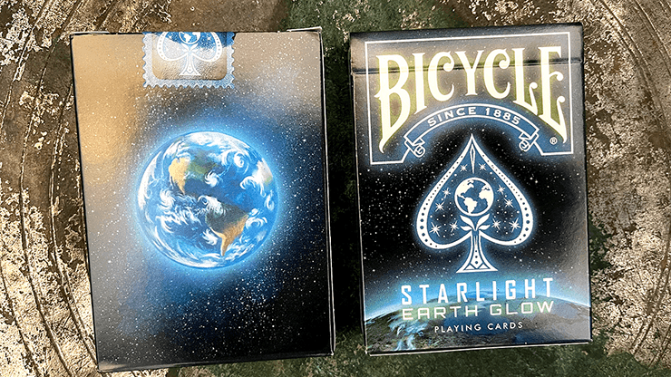 Carti de joc Bicycle Starlight Earth Glow Limited by Collectable Playing Cards - Carti De Joc Premium