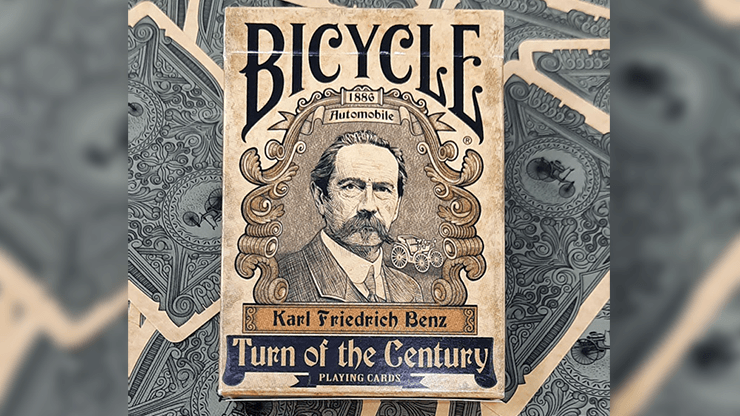 Carti de joc Bicycle Turn of the Century (Automobile) by Collectable Playing Cards - Carti De Joc Premium