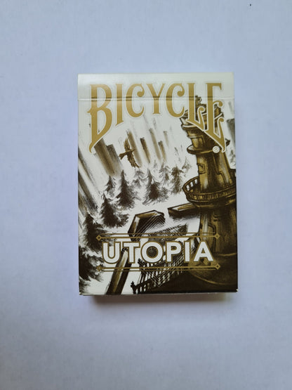 Carti de joc Bicycle Utopia Gold (Deschis) by Card Experiment - Carti De Joc Premium