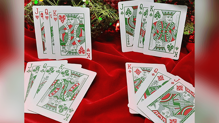 Carti de joc Bicycle Vintage Christmas by Collectable Playing Cards - Carti De Joc Premium