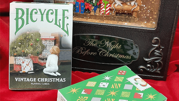 Carti de joc Bicycle Vintage Christmas by Collectable Playing Cards - Carti De Joc Premium