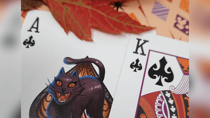 Carti de joc Bicycle Vintage Halloween by Collectable Playing Cards - Carti De Joc Premium