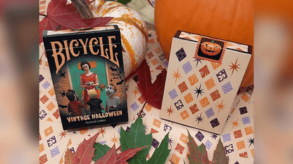 Carti de joc Bicycle Vintage Halloween by Collectable Playing Cards - Carti De Joc Premium