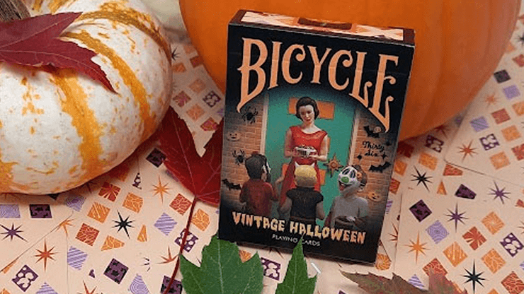 Carti de joc Bicycle Vintage Halloween by Collectable Playing Cards - Carti De Joc Premium
