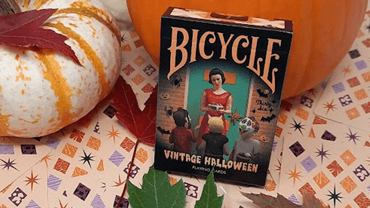 Carti de joc Bicycle Vintage Halloween by Collectable Playing Cards - Carti De Joc Premium
