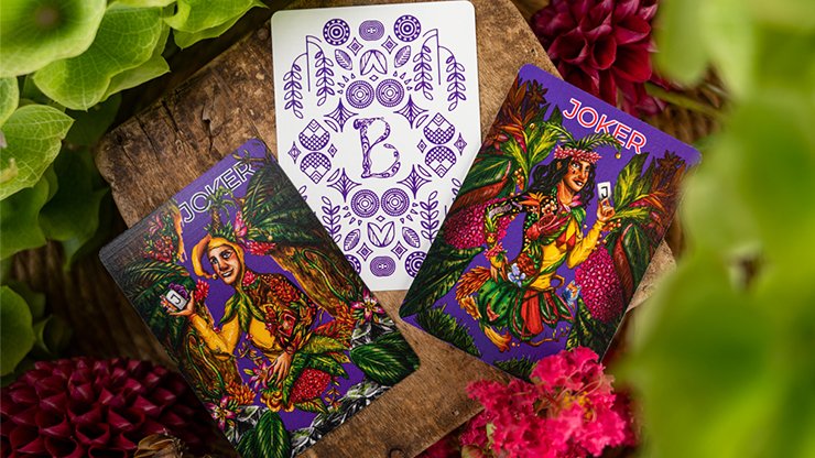 Carti de joc Botanica GILDED by Curio Playing Cards - Carti De Joc Premium