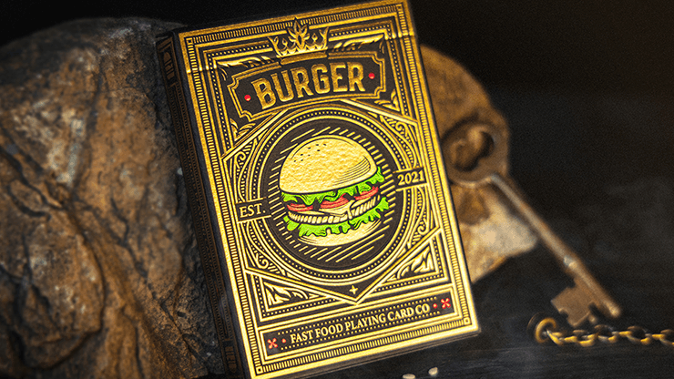 Carti de joc Burger by Fast Food Playing Cards - Carti De Joc Premium