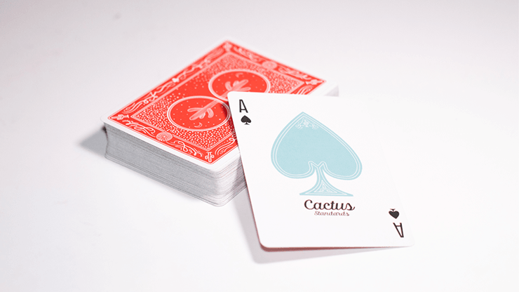 Carti de joc Cactus Sunset Red by Cactus Playing Cards - Carti De Joc Premium