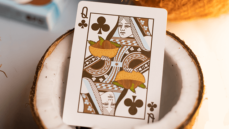 Carti de joc Coco Palms by Organic Playing Cards - Carti De Joc Premium