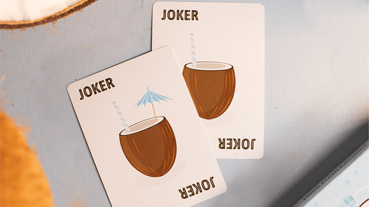 Carti de joc Coco Palms by Organic Playing Cards - Carti De Joc Premium