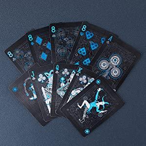 Carti de joc Cyberpunk Blue by Elephant Playing Cards - Carti De Joc Premium