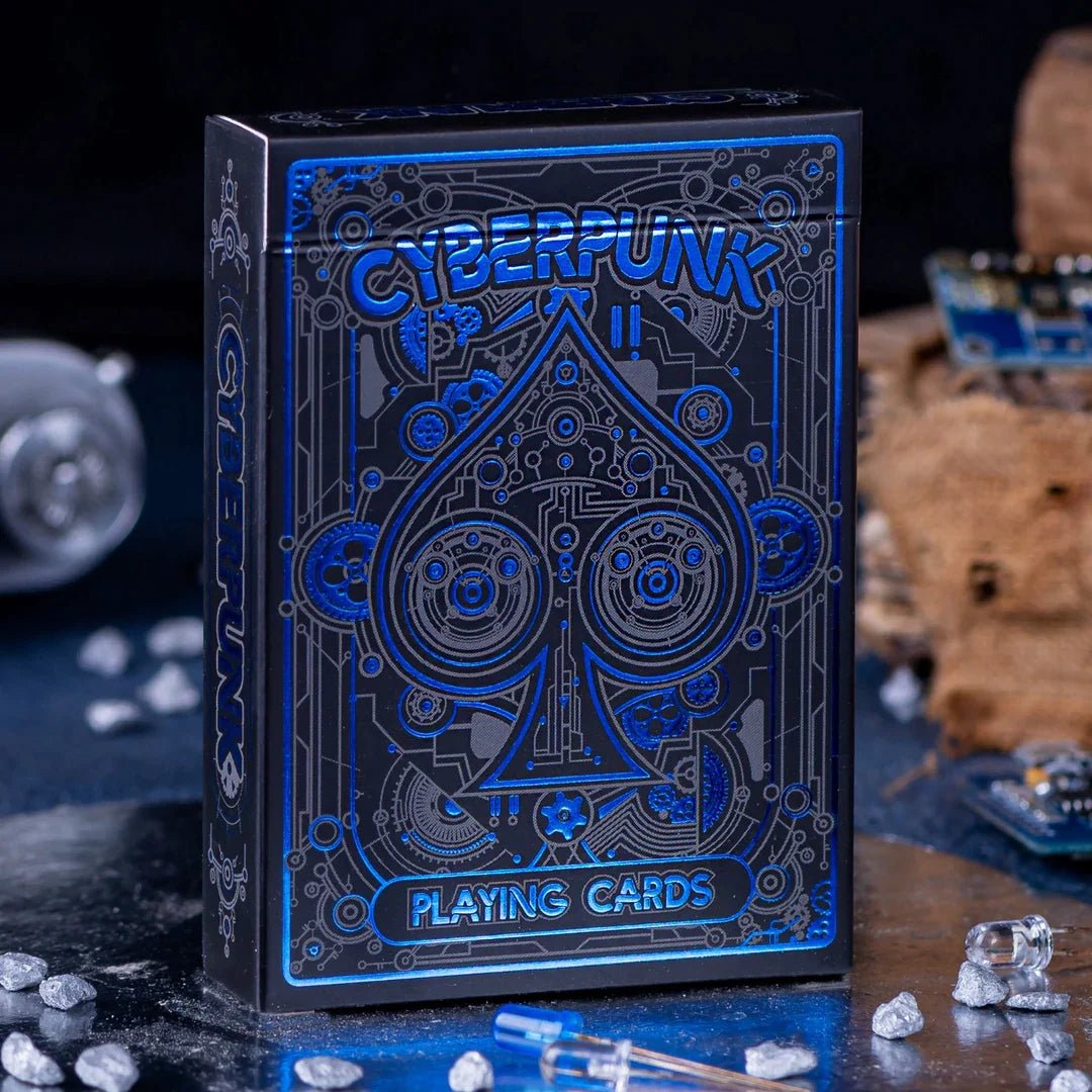 Carti de joc Cyberpunk Blue by Elephant Playing Cards - Carti De Joc Premium