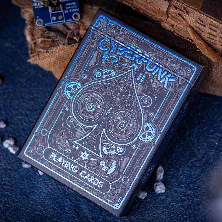 Carti de joc Cyberpunk Blue by Elephant Playing Cards - Carti De Joc Premium