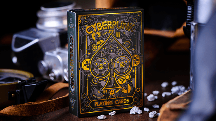 Carti de joc Cyberpunk Gold by Elephant Playing Cards - Carti De Joc Premium