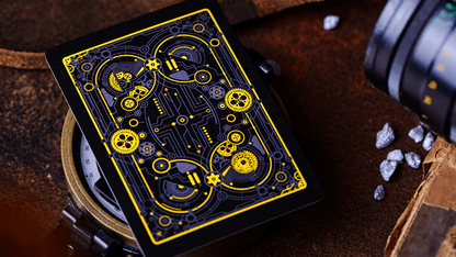 Carti de joc Cyberpunk Gold by Elephant Playing Cards - Carti De Joc Premium