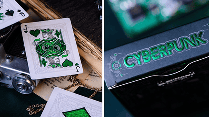 Carti de joc Cyberpunk Green by Elephant Playing Cards - Carti De Joc Premium